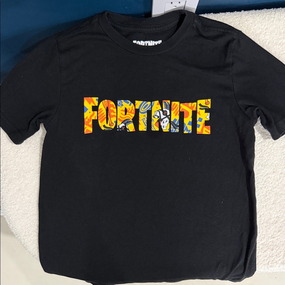 Target Kids Black Fortnite Graphic Tee